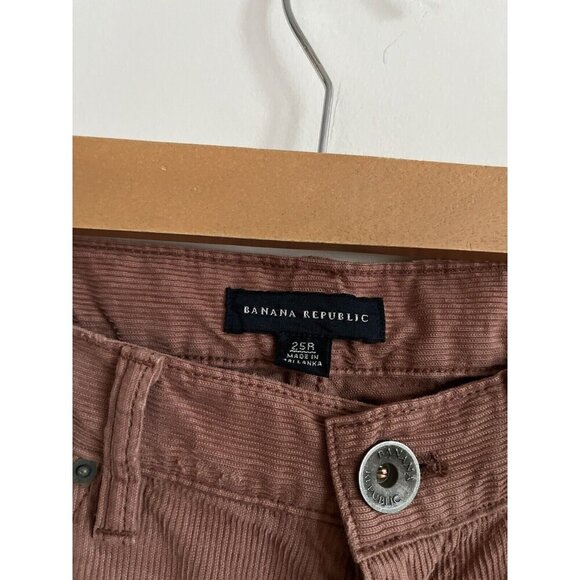 NWT Banana Republic boyfriend fit low rise slouchy silhouette straight leg 25 - Picture 2 of 6